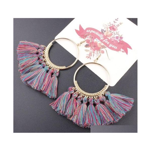 16 colors tassel earrings for women ethnic big drop earrings bohemia fashion jewelry trendy cotton rope fr sqcmyb queen66, Silver
16 colors tassel earrings for women ethnic big drop earrings bohemia fashion jewelry trendy cotton rope fr sqcmyb queen66, Silver