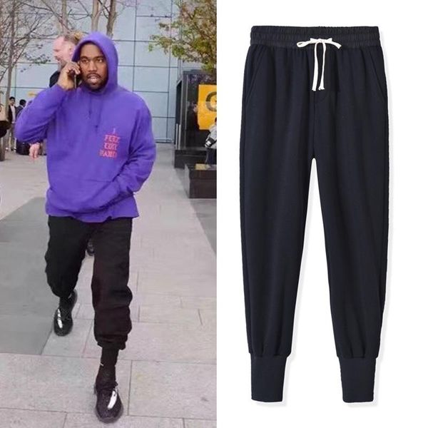 men's pants clothing 2021 high street loose terry drawstring trendy men all-match casual cotton pantalones hombre, Black
men's pants clothing 2021 high street loose terry drawstring trendy men all-match casual cotton pantalones hombre, Black