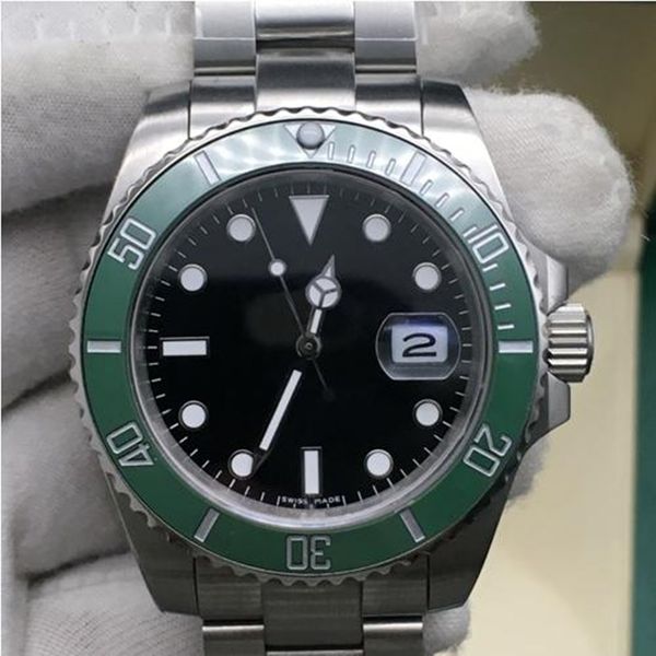 four color watch men's sapphire black ceramic watch ring stainless steel 40mm automatic mechanical watch, Slivery;brown
four color watch men's sapphire black ceramic watch ring stainless steel 40mm automatic mechanical watch, Slivery;brown