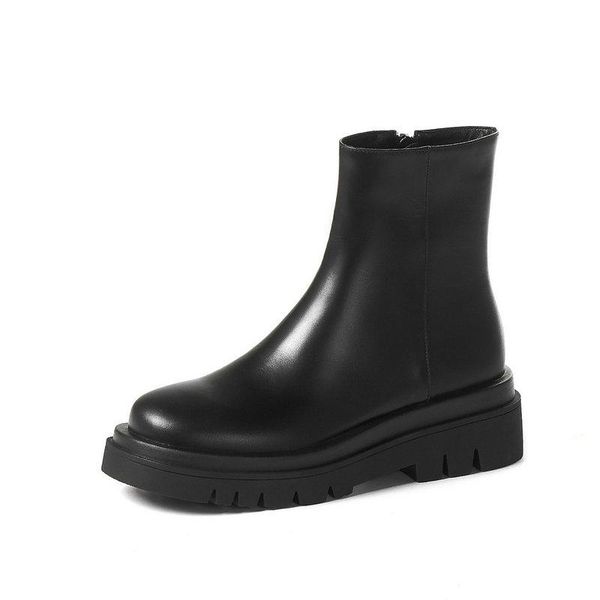 boots genuine leather high heels retro side zipper wedged for women footwear winter est wedding shoes woman, Black
boots genuine leather high heels retro side zipper wedged for women footwear winter est wedding shoes woman, Black