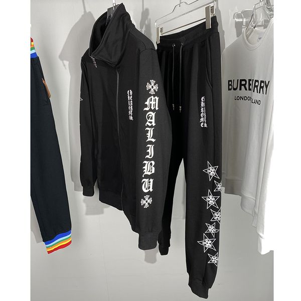 chao brand correct 2020 crosin cross print zipper casual sweater cardigan small leg casual pants suit, Black;gray
chao brand correct 2020 crosin cross print zipper casual sweater cardigan small leg casual pants suit, Black;gray