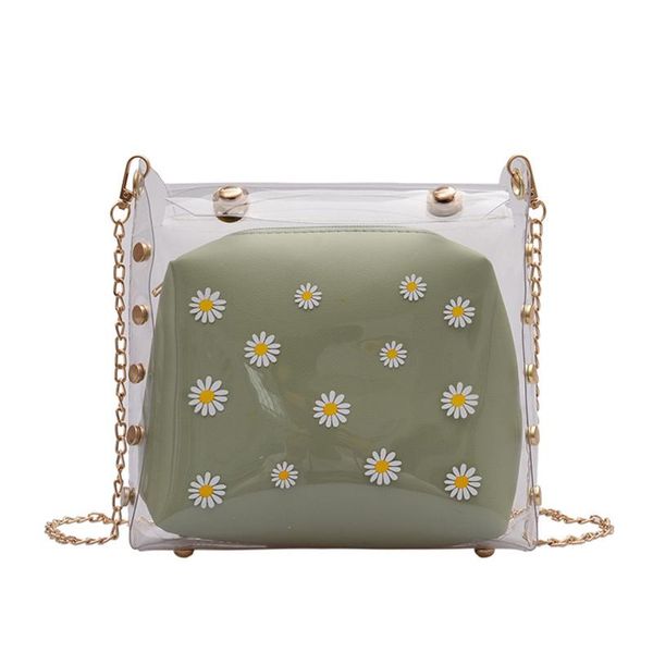ladies clear crossbody messenger bag lightweight daisy bucket shoulder purse metal strap little daisy transparent picture pack
ladies clear crossbody messenger bag lightweight daisy bucket shoulder purse metal strap little daisy transparent picture pack