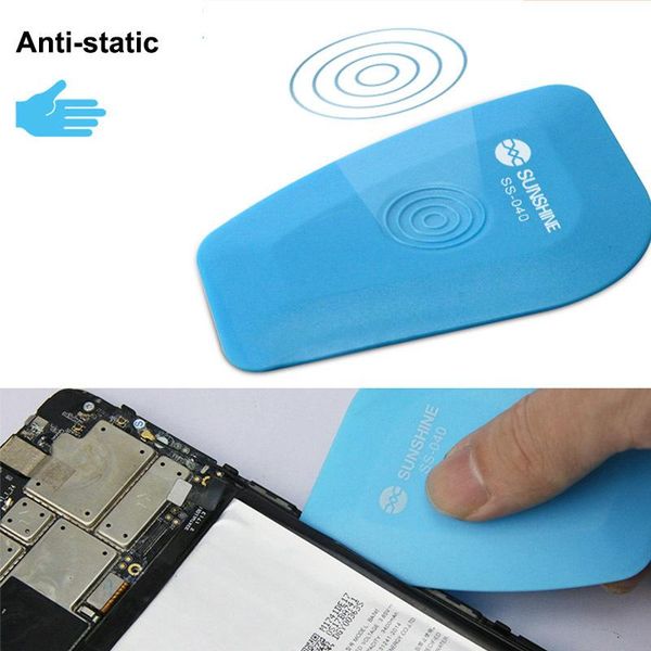 sunshine ss-040 anti-static phone dismantling tools battery teardown card four-corner curved design mobile phone opening tools
sunshine ss-040 anti-static phone dismantling tools battery teardown card four-corner curved design mobile phone opening tools