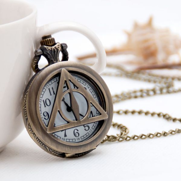 new medium harry potter deathly hallows pocket watch 40mm necklace vintage accessories korean edition sweater chain fashion watch, Slivery;golden
new medium harry potter deathly hallows pocket watch 40mm necklace vintage accessories korean edition sweater chain fashion watch, Slivery;golden