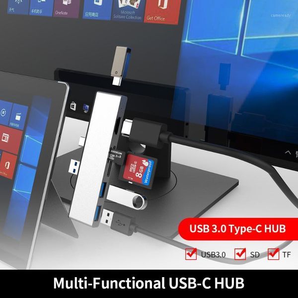 2 colours 6 in1 usb 3.0 type-c hub to usb 3.0x2+sd+micro sd+hd+type-c converter adapter card reader suitable for surface pro 71
2 colours 6 in1 usb 3.0 type-c hub to usb 3.0x2+sd+micro sd+hd+type-c converter adapter card reader suitable for surface pro 71