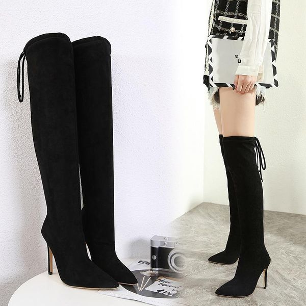 ltarta women's boots 2020 new style for autumn and winter knee boots suede woman shoes high heels zl-198-61, Black
ltarta women's boots 2020 new style for autumn and winter knee boots suede woman shoes high heels zl-198-61, Black