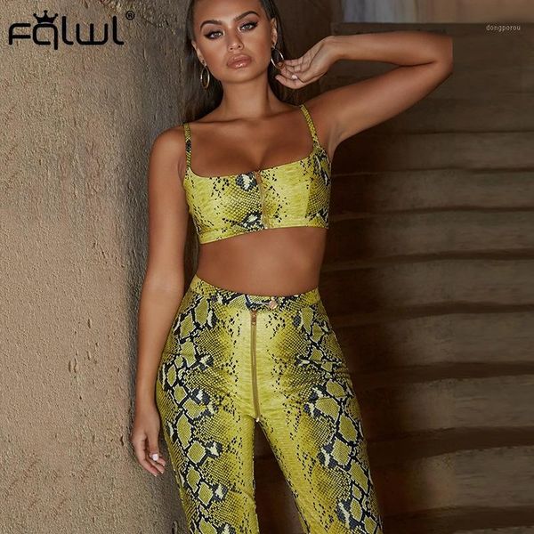 fqlwl casual snake print two piece set tracksuit women outfits backless straps crop and wide leg pants summer matching sets1, White
fqlwl casual snake print two piece set tracksuit women outfits backless straps crop and wide leg pants summer matching sets1, White