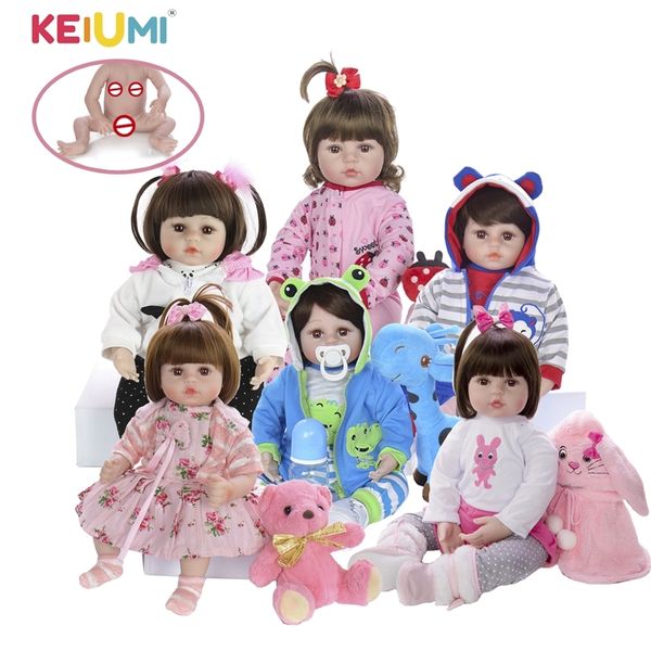 wholesale keiumi full silicone vinyl reborn baby dolls fashion waterproof doll baby toy for kids birthday gifts playmate y200111
wholesale keiumi full silicone vinyl reborn baby dolls fashion waterproof doll baby toy for kids birthday gifts playmate y200111