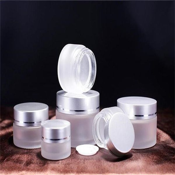 5g 10g 15g 20g 30g 50g frosted glass cosmetic jar portable sample bottles storage travel packaging container for eyeshadow cream lotion
5g 10g 15g 20g 30g 50g frosted glass cosmetic jar portable sample bottles storage travel packaging container for eyeshadow cream lotion