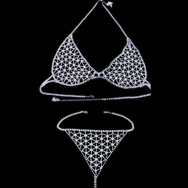 fancy mesh bikini body chain new sun claw underwear set luxury accessories swimsuit bandage bathing suits pad
fancy mesh bikini body chain new sun claw underwear set luxury accessories swimsuit bandage bathing suits pad