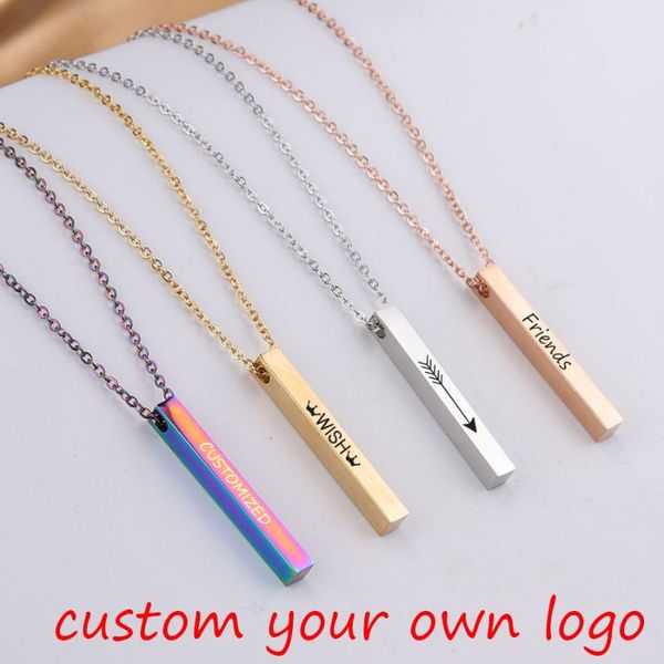 chains 4 sides your own text bar necklace roman numberals coordinate gifts, Silver
chains 4 sides your own text bar necklace roman numberals coordinate gifts, Silver