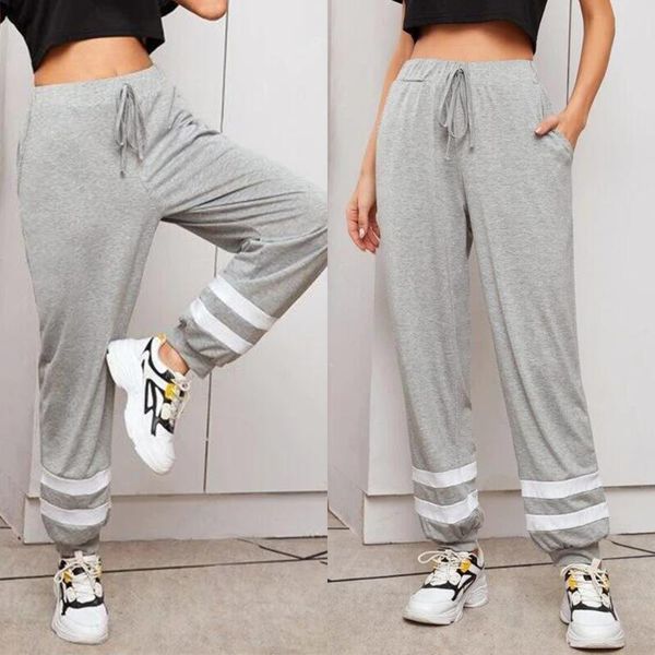 fashion women's harem pants high waist trousers casual strips printed casual loose slimming wear pockets bottoms streetwear, Black;white
fashion women's harem pants high waist trousers casual strips printed casual loose slimming wear pockets bottoms streetwear, Black;white
