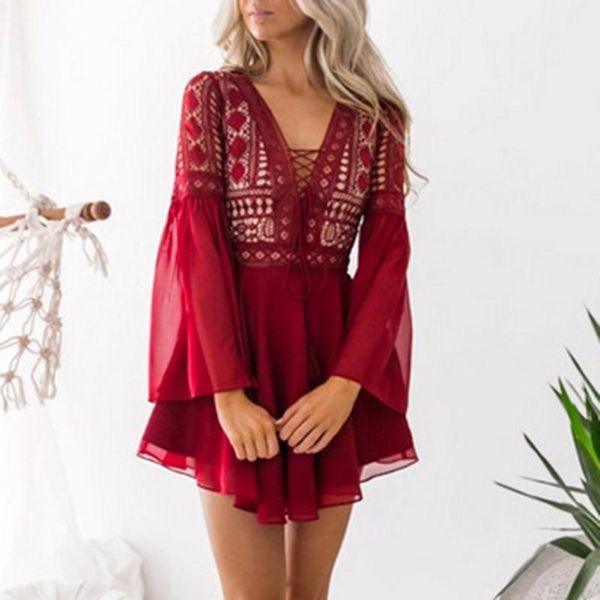 leisure bodycon women dresses lace long sleeve cocktail party pencil dress bandage princess dresses girls clothes outfits robes1, Black;gray
leisure bodycon women dresses lace long sleeve cocktail party pencil dress bandage princess dresses girls clothes outfits robes1, Black;gray