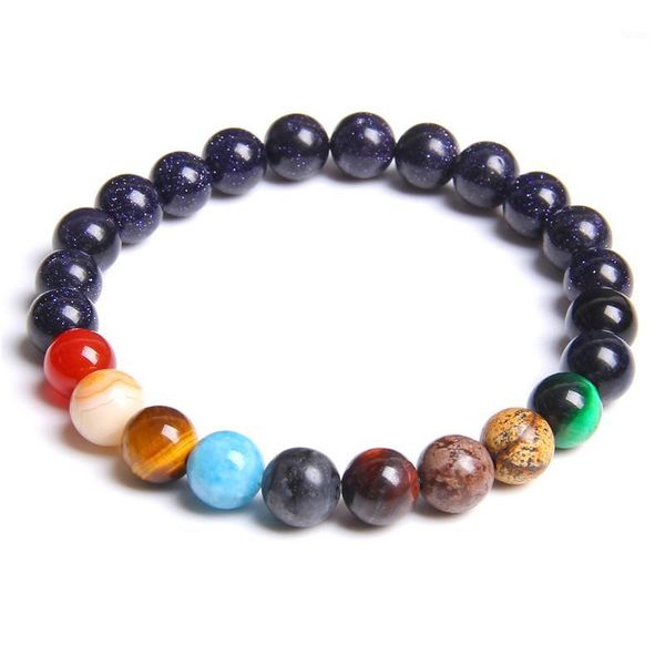 semiprecious stone bracelets universe galaxy multi color chakra red agates green tiger eye stone polished beads bracelet for men1, Black
semiprecious stone bracelets universe galaxy multi color chakra red agates green tiger eye stone polished beads bracelet for men1, Black