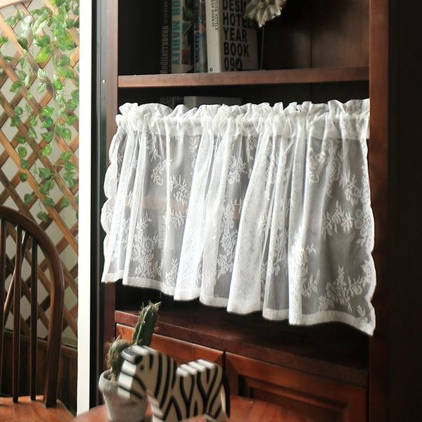 white color modern flower blossom short lace wrinkle resistant & machine washable charming lace sheer window curtain
white color modern flower blossom short lace wrinkle resistant & machine washable charming lace sheer window curtain