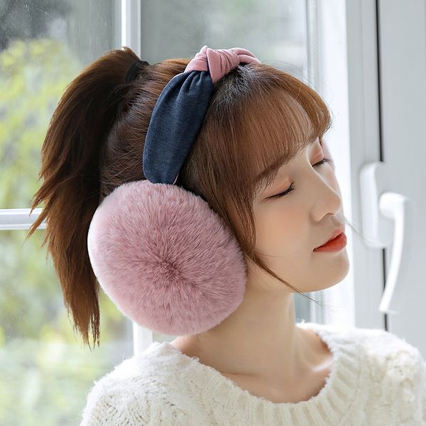 in korean earmuffs warm lovely for women version anti ing winter protection color matching ear cap
in korean earmuffs warm lovely for women version anti ing winter protection color matching ear cap