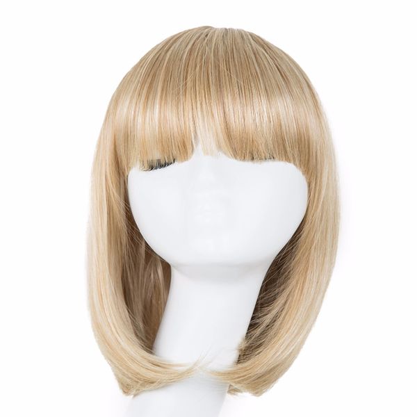 costume accessories fei-show blonde wig fei-show synthetic heat resistant fiber bangs short wavy bob hair high temperature women carnival ha, Silver
costume accessories fei-show blonde wig fei-show synthetic heat resistant fiber bangs short wavy bob hair high temperature women carnival ha, Silver