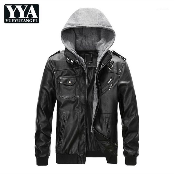 black biker motor pu leather jacket men multi-pocket zipper hooded casual coat autumn winter loose long sleeve jacket1
black biker motor pu leather jacket men multi-pocket zipper hooded casual coat autumn winter loose long sleeve jacket1