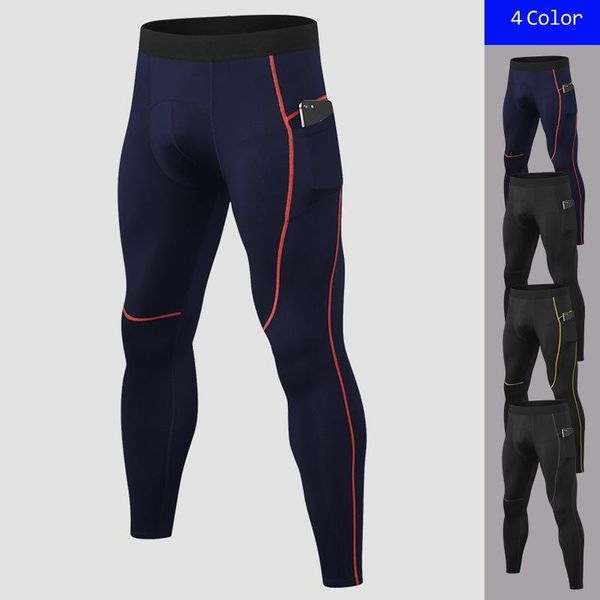 running pants men's pro tights pocket fitness training high elastic tight quick dry sweat 01318, Black;blue
running pants men's pro tights pocket fitness training high elastic tight quick dry sweat 01318, Black;blue