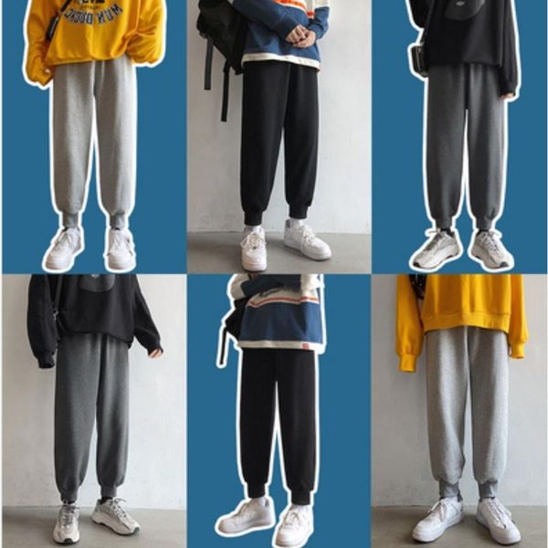 2020 осени новое все-матч случайных сыпучих мужских укороченных брюк, Black
2020 осени новое все-матч случайных сыпучих мужских укороченных брюк, Black