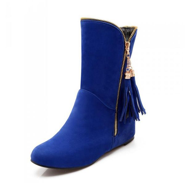 tassels 4 colors eu34-43 large size autumn winter boots women suede round toe ankle boots wedges big size shoes for lady xkd2021, Black
tassels 4 colors eu34-43 large size autumn winter boots women suede round toe ankle boots wedges big size shoes for lady xkd2021, Black