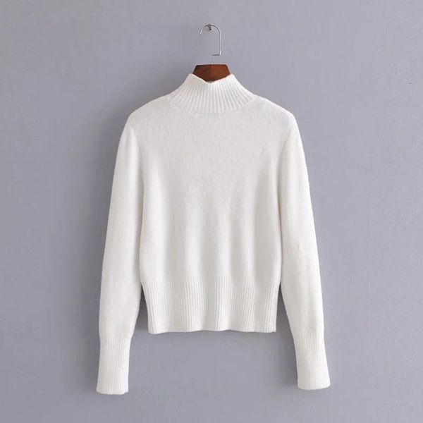 new 2021 women purple turtleneck woman winter soft knitted short white sweater female yellow warm tunic pullover egbk, White;black
new 2021 women purple turtleneck woman winter soft knitted short white sweater female yellow warm tunic pullover egbk, White;black
