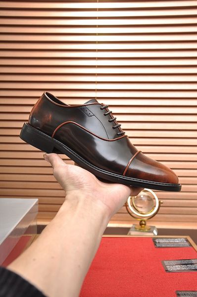 men genuine leather fashion business flats brand groom wedding men oxfords formal party dress shoes size 38-45, Black
men genuine leather fashion business flats brand groom wedding men oxfords formal party dress shoes size 38-45, Black