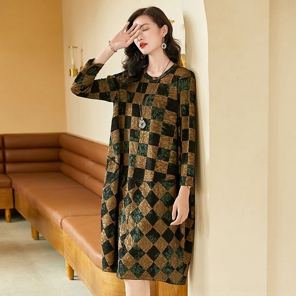 jcwmo quality autumn 2020 women's temperament a-line polyester aline sleeve long round neck ol skirt quality autumn 2020 ol temperament, Black;gray
jcwmo quality autumn 2020 women's temperament a-line polyester aline sleeve long round neck ol skirt quality autumn 2020 ol temperament, Black;gray