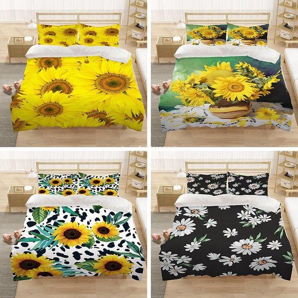 new daisy print bedding set deluxe 3d-printed soft down bed cover pillowcase bedroom decoration home textile
new daisy print bedding set deluxe 3d-printed soft down bed cover pillowcase bedroom decoration home textile
