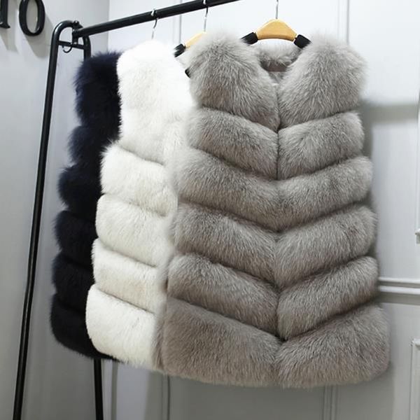 women's fur & faux mink 2021 winter coat artificial vest furry vests femme jackets plus size fake gilet z3, Black
women's fur & faux mink 2021 winter coat artificial vest furry vests femme jackets plus size fake gilet z3, Black