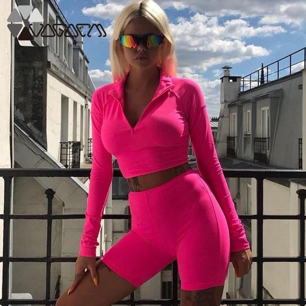 sports 2 piece set women fashion long sleeve crop and short leggings suit lapel zipper y2k seamless sportsuit gym fitness, White;red
sports 2 piece set women fashion long sleeve crop and short leggings suit lapel zipper y2k seamless sportsuit gym fitness, White;red