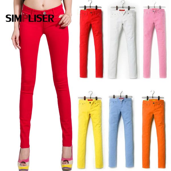 pants women white red black 20 candy color women jeans pants plus size skinny trousers stretch jeans leggings femme pantalon 1017, Blue
pants women white red black 20 candy color women jeans pants plus size skinny trousers stretch jeans leggings femme pantalon 1017, Blue