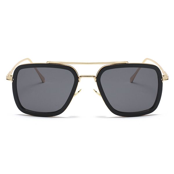 men's classic retro square frame oval anti-glare vintage large round frame light sun glasses 2020 fashion uv400 women sunglasses, White;black
men's classic retro square frame oval anti-glare vintage large round frame light sun glasses 2020 fashion uv400 women sunglasses, White;black