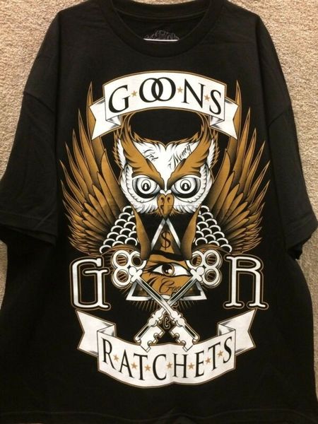 187 inc men's goons x rachets get money black brown hoodie designers t shirts sweatshirt
187 inc men's goons x rachets get money black brown hoodie designers t shirts sweatshirt