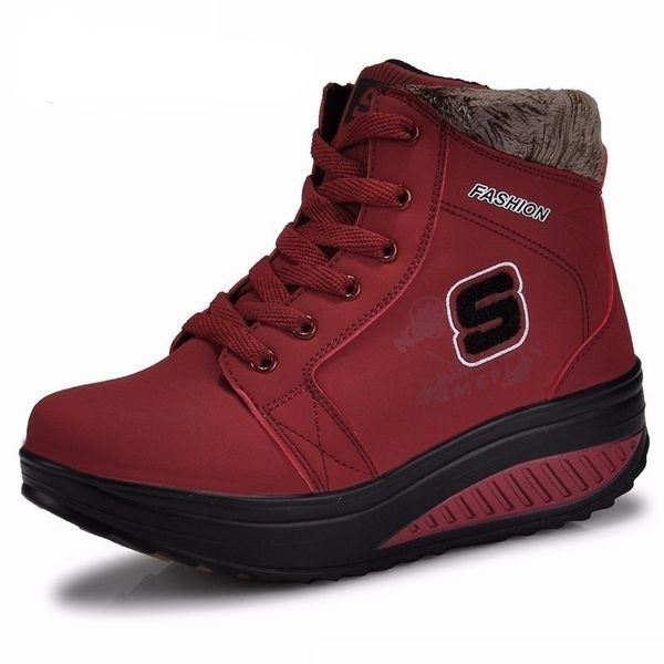 new ladies winter casual snow waterproof ankle boots flat slip-resistant fashion shoes for woman, Black;brown
new ladies winter casual snow waterproof ankle boots flat slip-resistant fashion shoes for woman, Black;brown