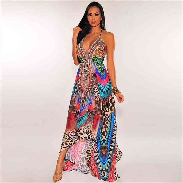 dress women arrive summer v neck sleeveless camisole split print fashion casual lady long dresses, Black;gray
dress women arrive summer v neck sleeveless camisole split print fashion casual lady long dresses, Black;gray