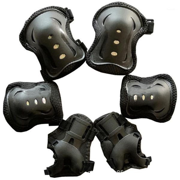 elbow & knee pads 6pcs kid wrist guards protective gear set for roller skate wear resistant tpu kit1, Black;gray
elbow & knee pads 6pcs kid wrist guards protective gear set for roller skate wear resistant tpu kit1, Black;gray