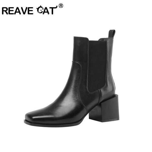 boots reavecat winter mid-calf square toe chunky heels genuine leather slip-on solid patchwork big size 34-39 black daily a3116
boots reavecat winter mid-calf square toe chunky heels genuine leather slip-on solid patchwork big size 34-39 black daily a3116