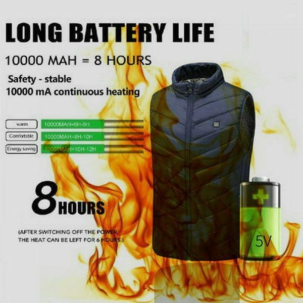outdoor t-shirts mobile power constant temperature electric heating vest, washable down cotton warm winter sleeveless jacket1, Gray;blue
outdoor t-shirts mobile power constant temperature electric heating vest, washable down cotton warm winter sleeveless jacket1, Gray;blue