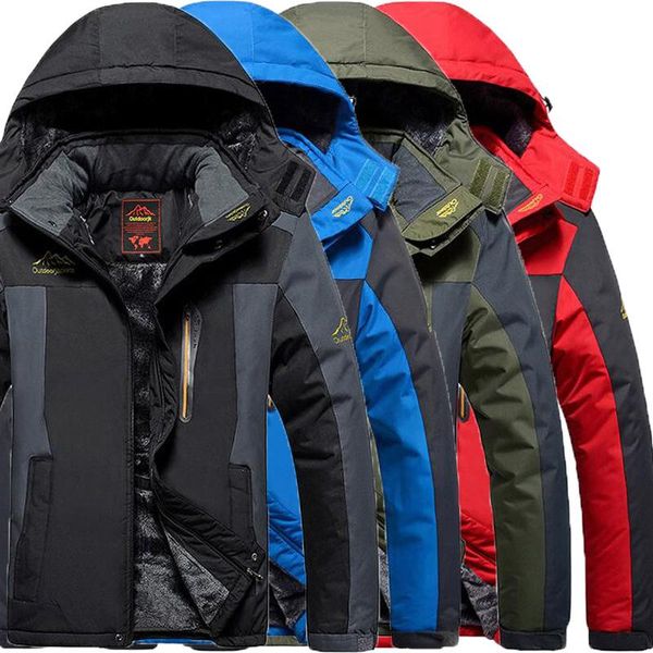 plus size 8xl 9xl men hiking jackets winter windproof velvet lining thick warm hooded coats outdoor camping windbreaker, Blue;black
plus size 8xl 9xl men hiking jackets winter windproof velvet lining thick warm hooded coats outdoor camping windbreaker, Blue;black