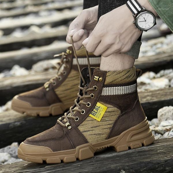 ankle boots outdoor shoes male winter genuine leather lace up shoes punk plus equestr british boots erkek ayakkabi1, Black
ankle boots outdoor shoes male winter genuine leather lace up shoes punk plus equestr british boots erkek ayakkabi1, Black