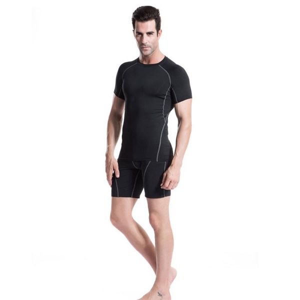 men short sleeve compression trainning tight t shirts fast drying fitness base layer kg-477, Black;blue
men short sleeve compression trainning tight t shirts fast drying fitness base layer kg-477, Black;blue
