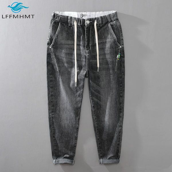 male autumn elastic mid waist streetwear casual loose denim trouser korea style vintage wild trendy mens jeans pant, Blue
male autumn elastic mid waist streetwear casual loose denim trouser korea style vintage wild trendy mens jeans pant, Blue