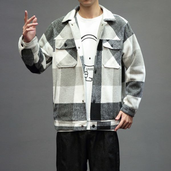 mens winter coat plaid jackets fashion outerwear warm men casual jacket stereoscopic patch pocket plus size m-5xl kg-988, Black;brown
mens winter coat plaid jackets fashion outerwear warm men casual jacket stereoscopic patch pocket plus size m-5xl kg-988, Black;brown