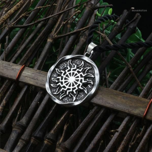 wholesale-1pcs sun wheel black sun kolovrat slavic amulet pendant norse occult symbol pendant germanic men necklace1, Silver
wholesale-1pcs sun wheel black sun kolovrat slavic amulet pendant norse occult symbol pendant germanic men necklace1, Silver