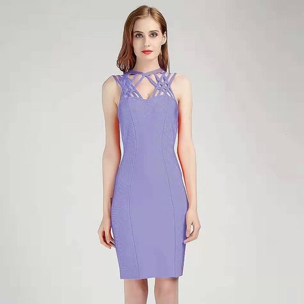 2020 new women's high-end rayon nightclub style bandage slim dress, Black;gray
2020 new women's high-end rayon nightclub style bandage slim dress, Black;gray