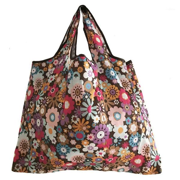 foldable lady cloth handbag women flower printed shopping shoulder bag tote summer waterproof bag approx 58x681
foldable lady cloth handbag women flower printed shopping shoulder bag tote summer waterproof bag approx 58x681