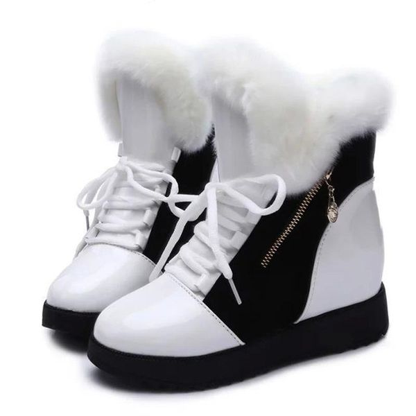 2020 new ins fashion high platform boots high wedges ankle boots women 2020 thicken warm snow woman zapatos de mujer, Black
2020 new ins fashion high platform boots high wedges ankle boots women 2020 thicken warm snow woman zapatos de mujer, Black