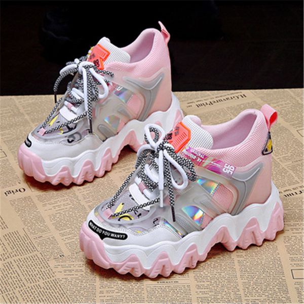 2021 new spring summer breathable mesh of the women thick sneakers fashion woman father sports increase indoor shoes q8x0, Black;white
2021 new spring summer breathable mesh of the women thick sneakers fashion woman father sports increase indoor shoes q8x0, Black;white