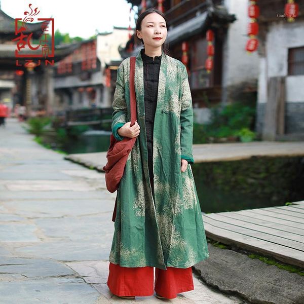 lzjn 2020 spring women trench coat long cotton linen duster coat vintage chinese windbreaker high waist ethnic cardigan1, Tan;black
lzjn 2020 spring women trench coat long cotton linen duster coat vintage chinese windbreaker high waist ethnic cardigan1, Tan;black
